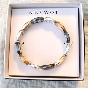 Nine West, multi toned, stretch bracelet, NIB, NWT